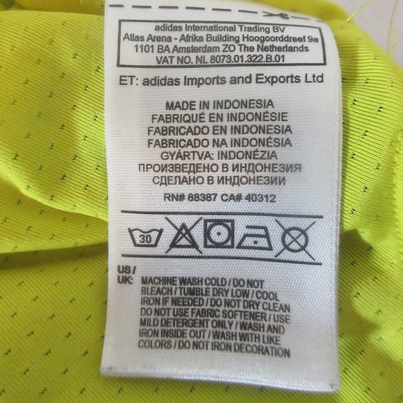 adidas Supernova Clima cool running blue yellow shorts - Picture 8 of 10